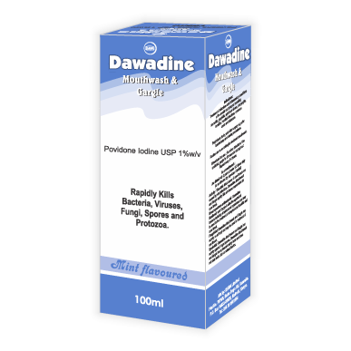 Dawadine Mouthwash & Gargle