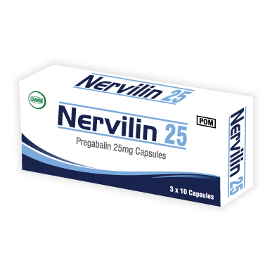 Nervilin 25 Cap